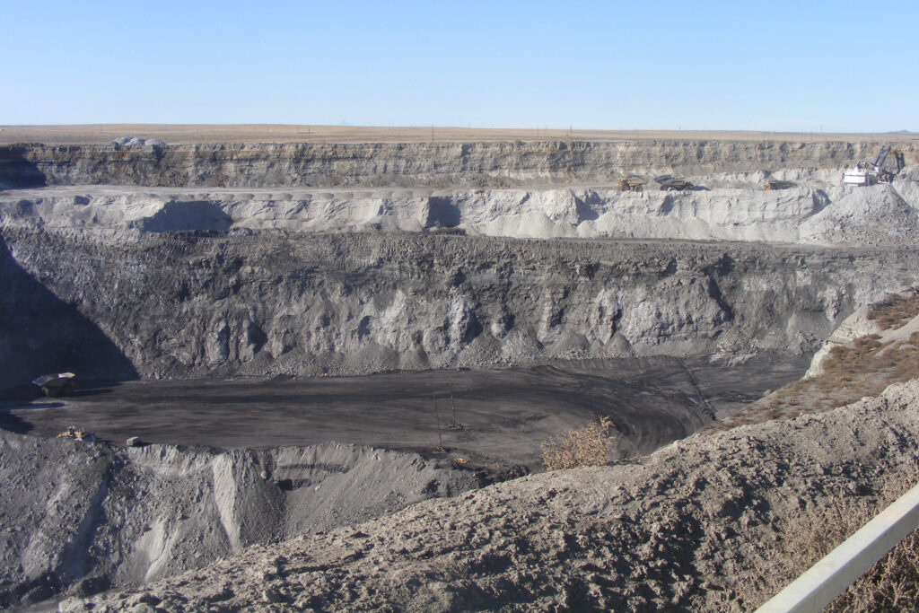 A surface coal mine in Wyoming’s Powder River Basin. Credit: BLM Wyoming