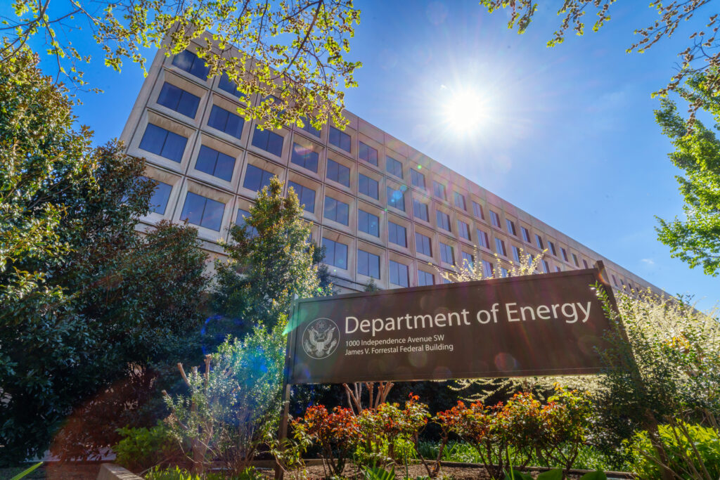 The Department of Energy’s headquarters in Washington, D.C. Credit: J. David Ake/Getty Images