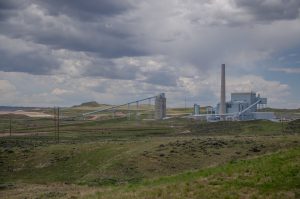 A view of Dry Fork, one of the nation’s newest coal-fired power plants, in Gillette, Wyo. Credit: Jake Bolster/Inside Climate News