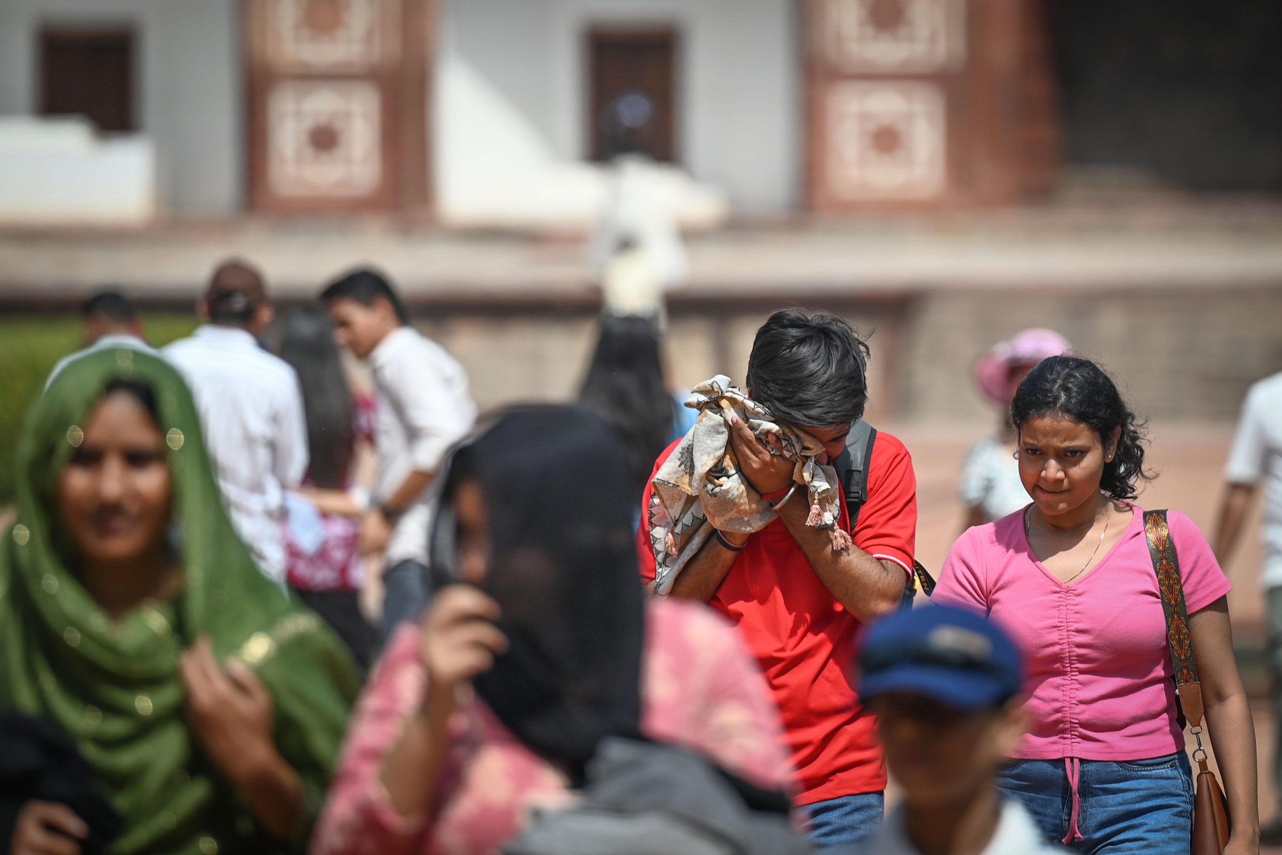 Uma onda de calor incomum atinge o país mais populoso do mundo