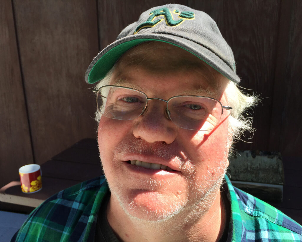 James Bruggers na cabana de seu irmão Rick, 10.000 pés acima de Buena Vista, Colorado. Crédito: Cortesia de Chris Bruggers