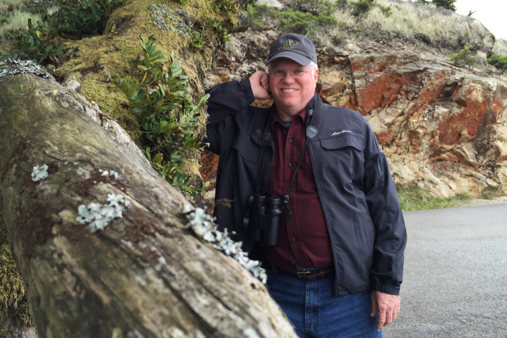 James Bruggers at Point Reyes in Marin County, California. Credit: Courtesy of Chris Bruggers