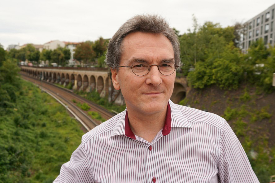 Craig Morris é o CEO da Bundesverband Steckersolar, a associação comercial de energia solar plug-in da Alemanha. Crédito: Dan Gearino/Naturlink