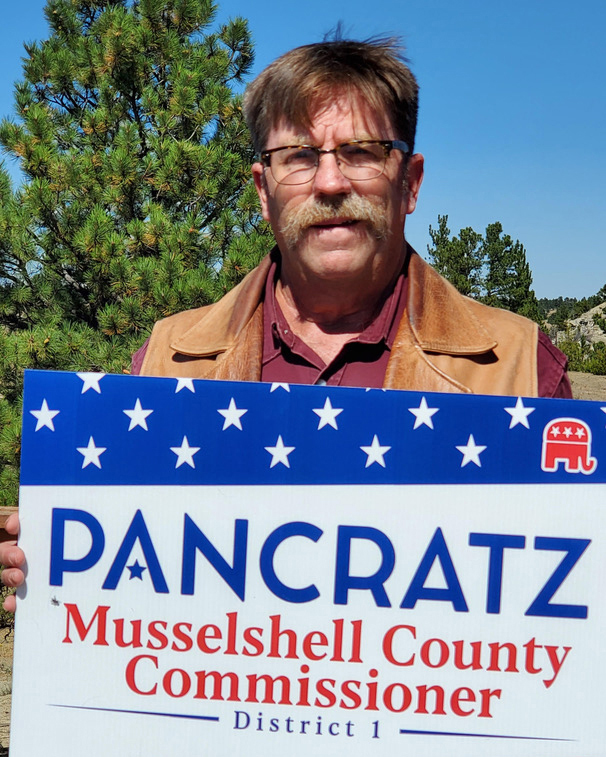 O comissário do condado de Musselshell, Robert Pancratz, perdeu nas primárias republicanas para sua vaga no início deste mês. Crédito: Cortesia de Robert Pancratz