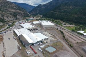 An aerial view of the Bonner Mill Industrial Park in Bonner, Mont. Credit: Chip Somodevilla/Getty Images