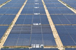 A solar farm near Lancaster, Calif. Credit: Mario Tama/Getty Images