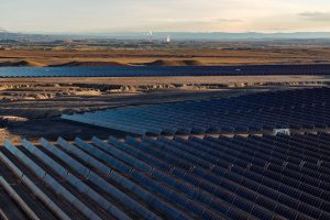 Green River Energy Center in Emery County, Utah, includes 400 megawatts of solar. Credit: rPlus Energies