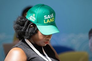 Delegates from around the world attend the United Nations Convention to Combat Desertification on Thursday. Credit: Kiara Worth/UNCCD