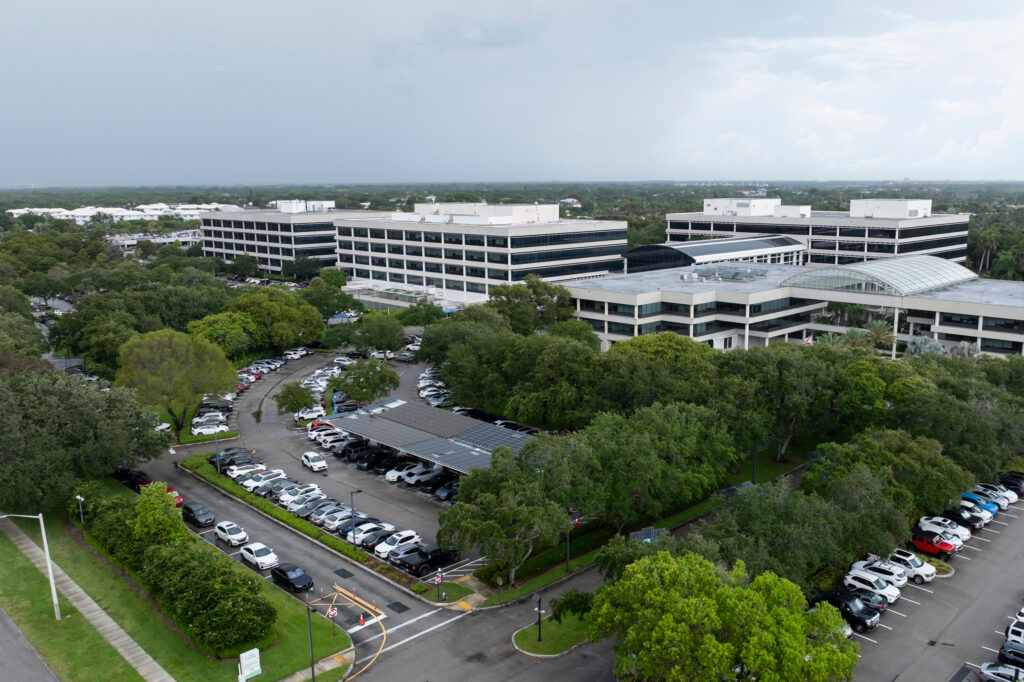 The NextEra Energy Headquarters in Juno Beach, Fla. Credit: Marco Bello/Getty Images