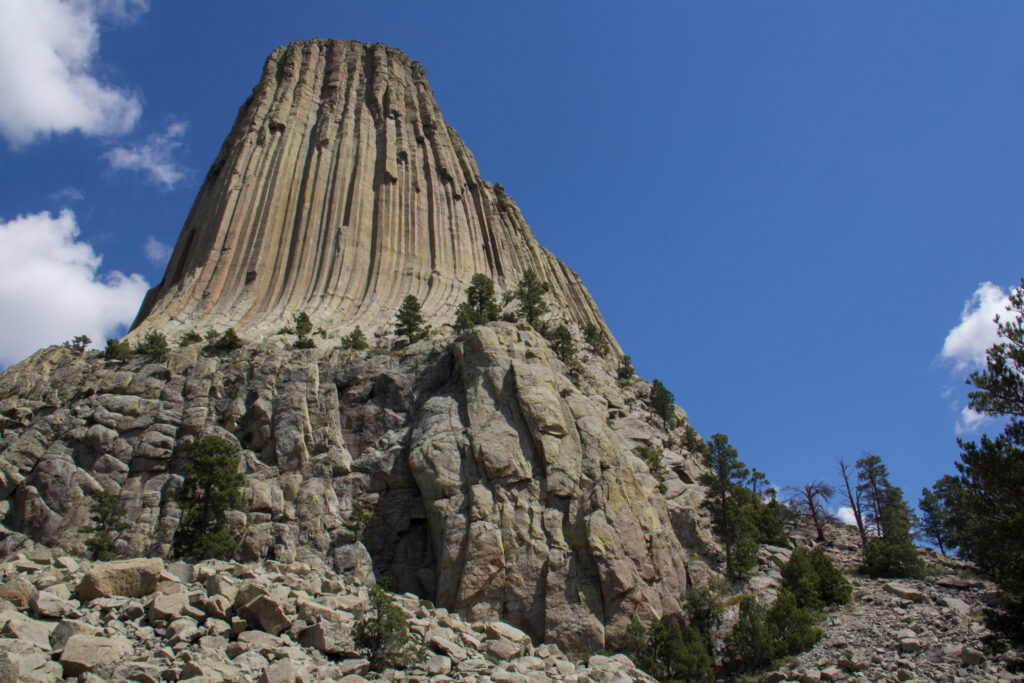 A view of Devils Tower National Monument in Wyoming. Credit: Avery Locklear/NPS