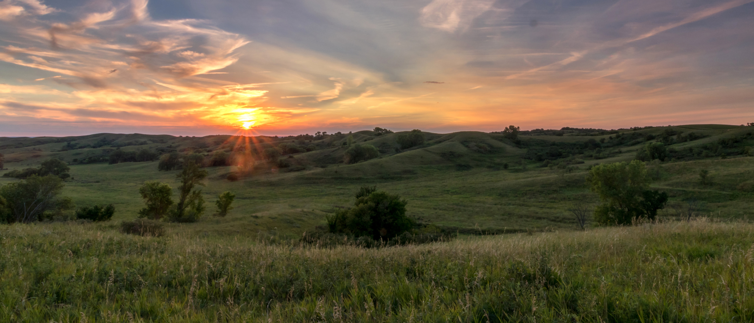 As colinas de Loess, em Iowa. Crédito: Michael Leland/CC BY-NC 2.0