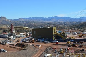 The construction site of South32’s Hermosa mine in Patagonia, Ariz., on Feb. 18. Credit: Wyatt Myskow/Inside Climate News