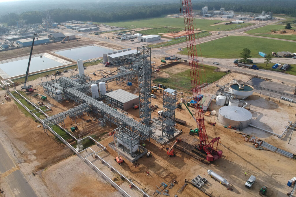 Instalação da Chemours em Fayetteville Works. Crédito: Chemours