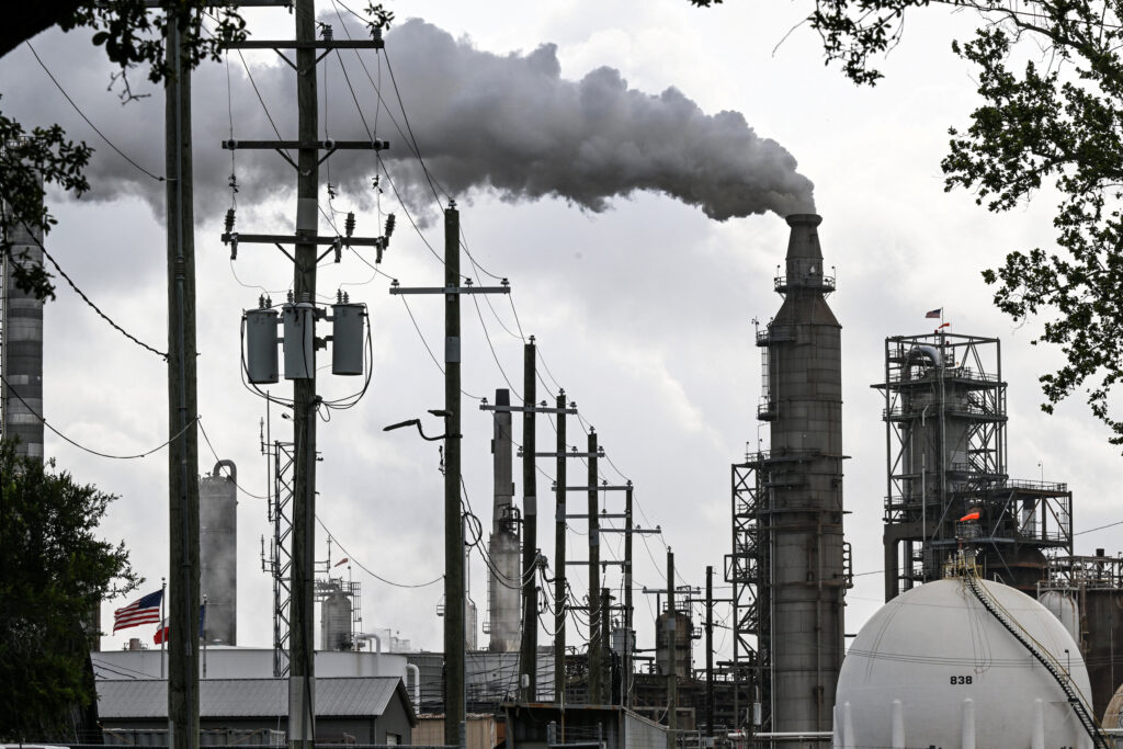 The Valero refinery in Houston. Credit: Ronaldo Schemidt/AFP via Getty Images